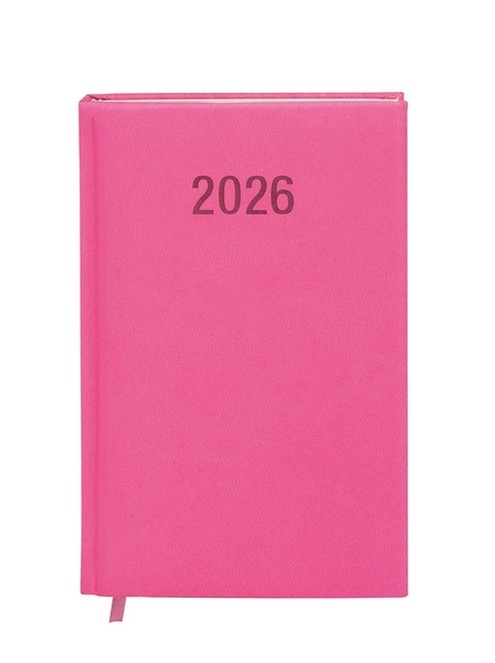 Kalendarz książkowy A6 TDW Colorfix różowy Antra